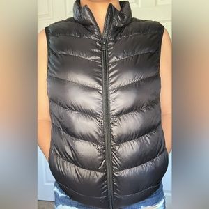 Black Puffer Vest